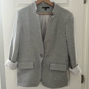 Gibson womens gray blazer L